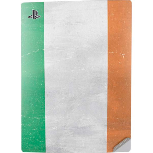 Ireland Flag Distressed PS5 Digital Edition Console Skin
